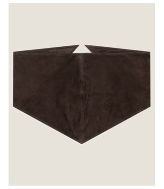 Alter Ego Evy suede scarf coffee