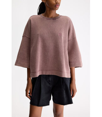 Bellerose Farlo T-shirt sweater Wine