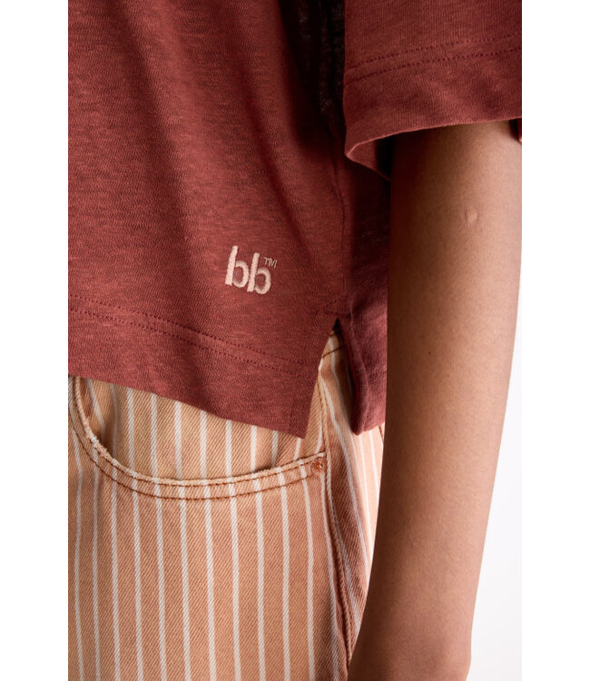 Bellerose Vydel t-shirt mahogany