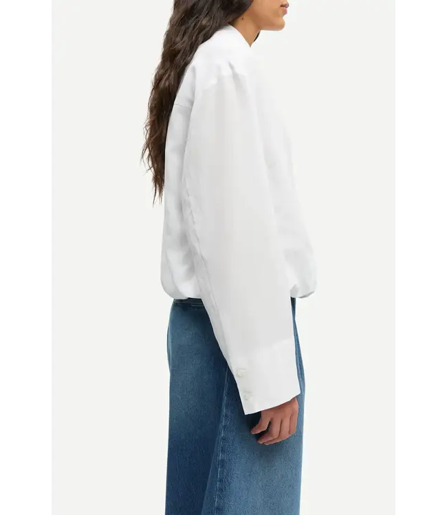 Samsøe Samsøe Sadaphne blouse longsleeve white