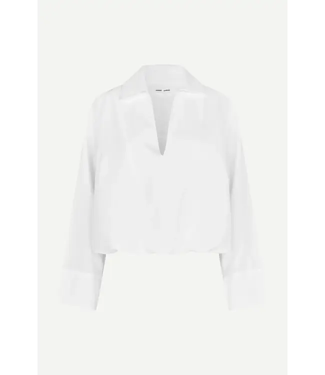Samsøe Samsøe Sadaphne blouse longsleeve white