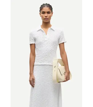 Samsøe Samsøe Sadaisy polo white