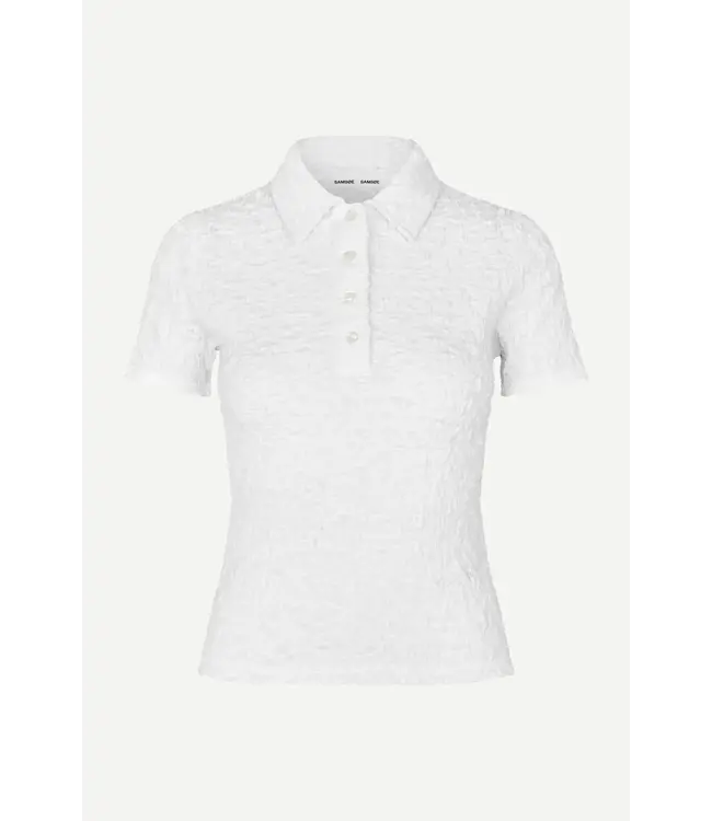 Samsøe Samsøe Sadaisy polo white