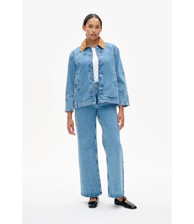 Baum und Pferdgarten Bayson Jacket Denim Suede Mix