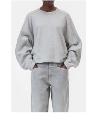 Closed Gathered sweatshirt grey melange