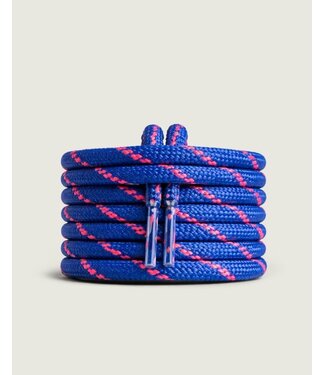Posa Laces Cobalt blue/ orange
