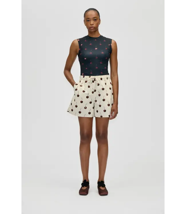 Stine Goya Elasticated Short Cherries
