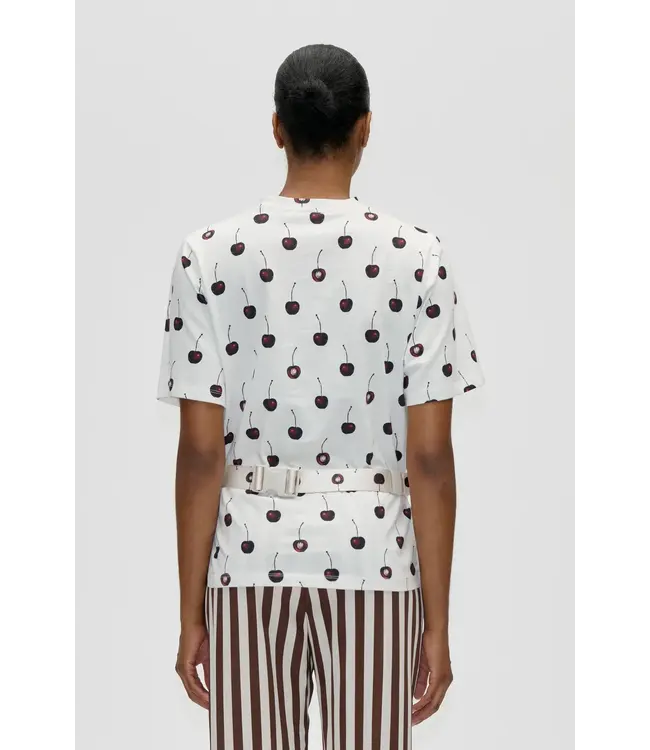 Stine Goya SHORT  Sleeve T-shirt CHERRIES