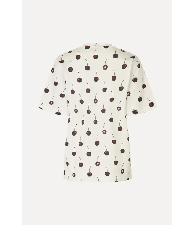 Stine Goya SHORT  Sleeve T-shirt CHERRIES