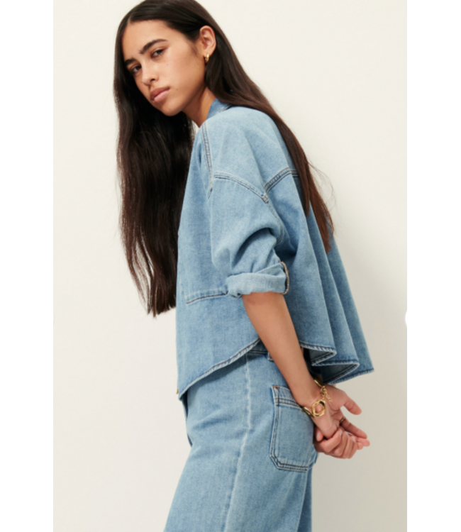 Sessùn Senetosa Denim Shirt Azuru