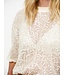 Dante 6 Zaira sequins top creme