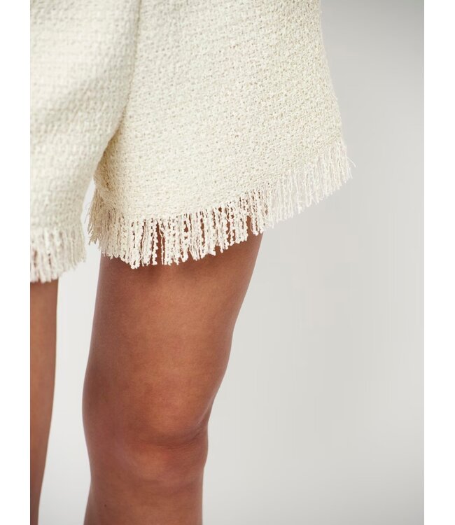 Dante 6 Yubi fringe boucle short creme