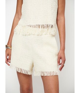 Dante 6 Yubi fringe boucle short creme