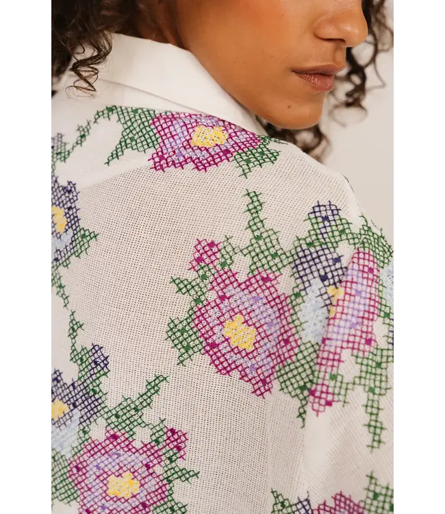 Sacrecoeur Collection Thais polo flower