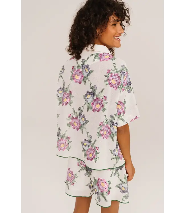 Sacrecoeur Collection Thais polo flower