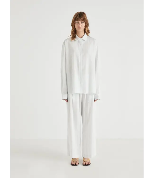 Masscob Iris striped blouse salt water