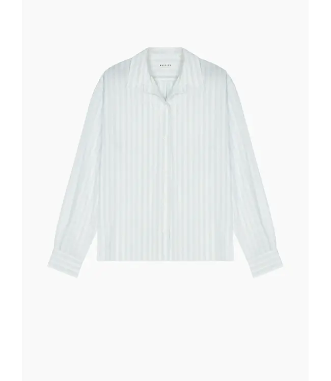 Masscob Iris striped blouse salt water
