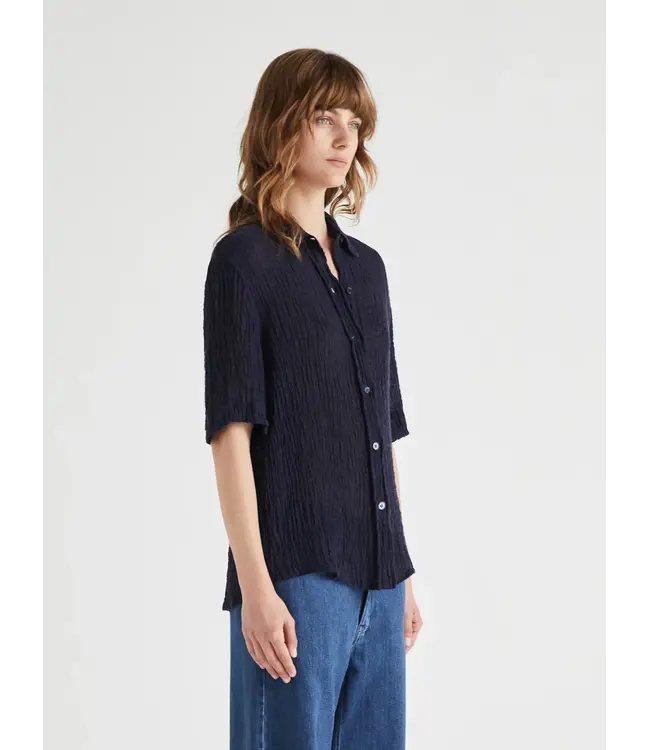 Masscob Makalu night blue blouse