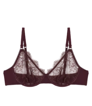 Love Stories Romeo Delicate wired bra bordeaux