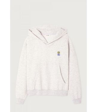 American Vintage Baptown Hoodie Gris Chine