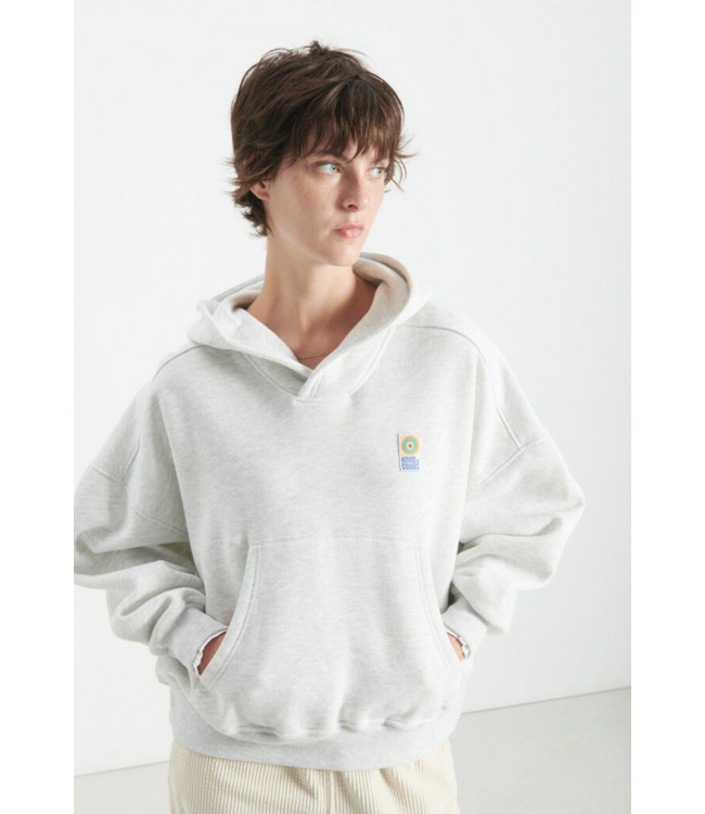 American Vintage Baptown Hoodie Gris Chine