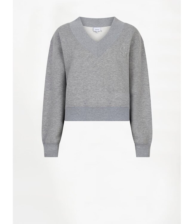 Dante 6 Nox cropped V neck sweater