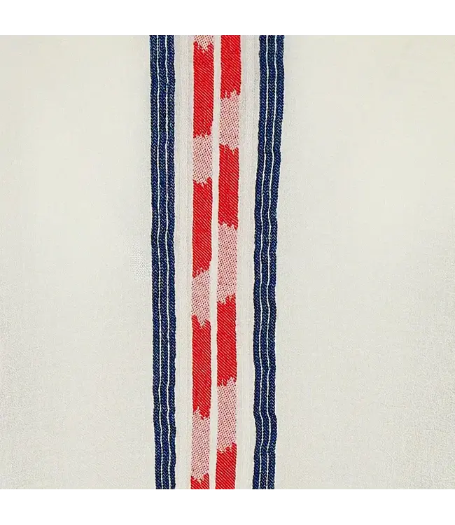 Devotion Dreamy Navy Red Blouse