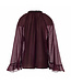 Devotion Velvet blouse grena