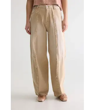 Bellerose Perl barrel Trousers beige stone