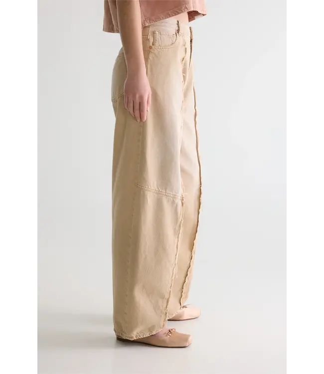 Bellerose Perl barrel Trousers beige stone