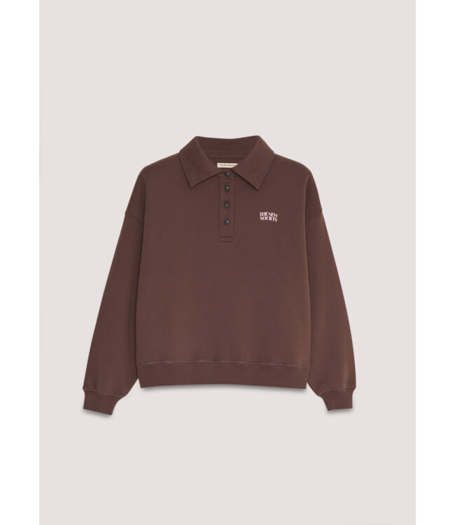 The New Society Valeria polo roast brown