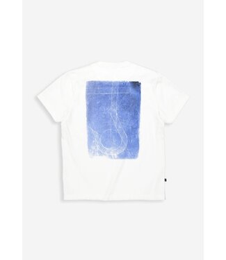 Butcher of Blue Army Cyan Loose Tee white
