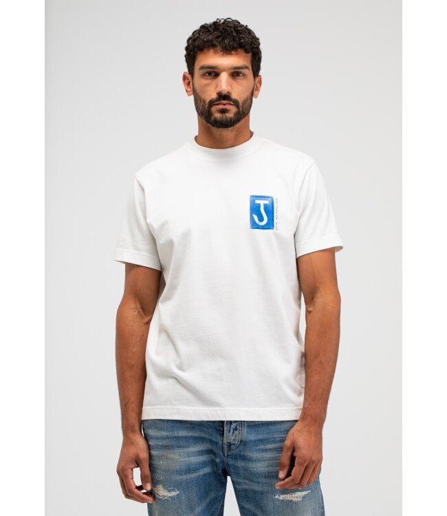 Butcher of Blue Army Cyan Loose Tee white