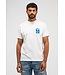 Butcher of Blue Army Cyan Loose Tee white