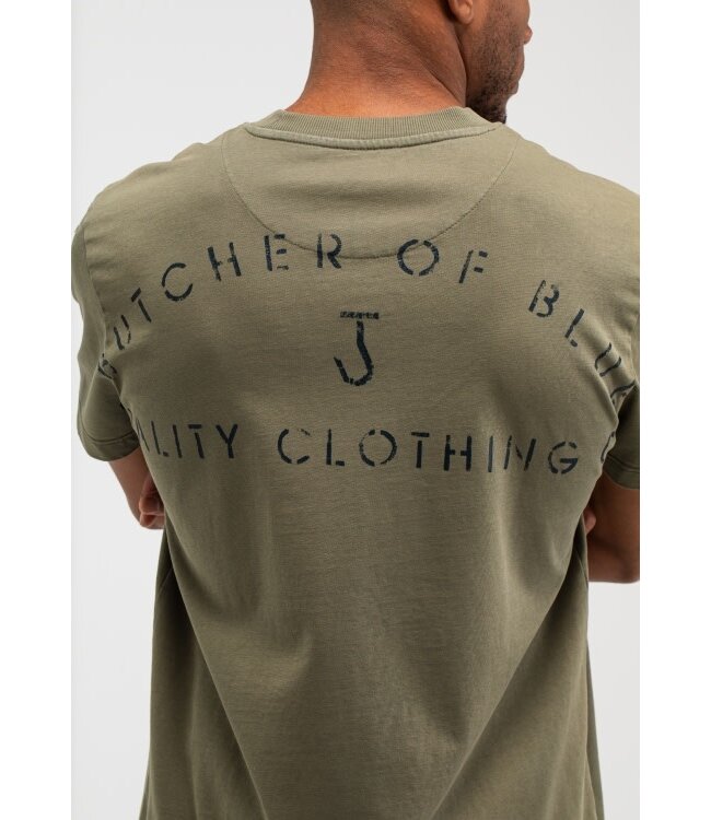 Butcher of Blue Army QCC Loose Tee Granite green