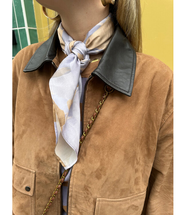 Alter Ego rose goat suede oak coffee brown