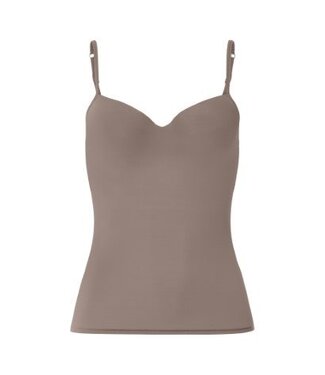 Hanro Padded bra top Taupe