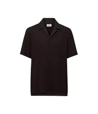 Drykorn Bijan_2 Short sleeve dark chocolate 1104