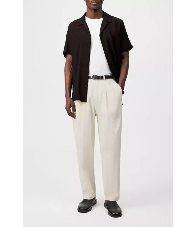 Drykorn Bijan_2 Short sleeve dark chocolate 1104