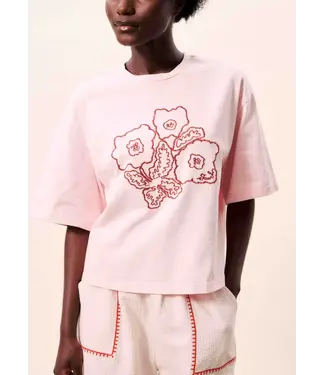 FRNCH Lolite t-shirt rose pale
