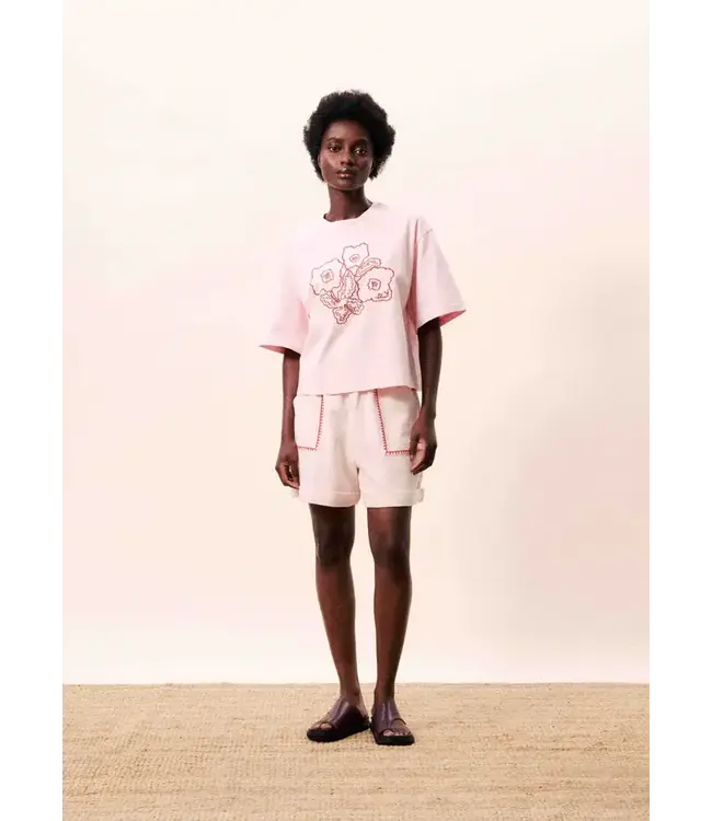 FRNCH Lolite t-shirt rose pale