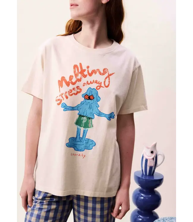 FRNCH Elodea t-shirt creme