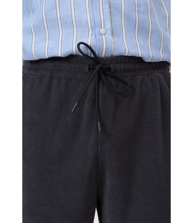 Closed Shorts Towelling magma black