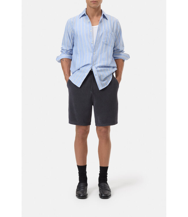 Closed Shorts Towelling magma black