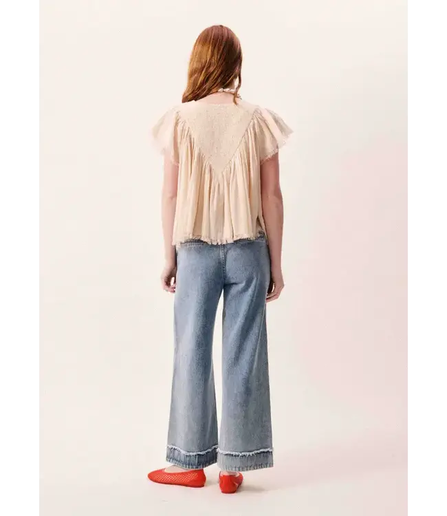 FRNCH Novaelle top rouge