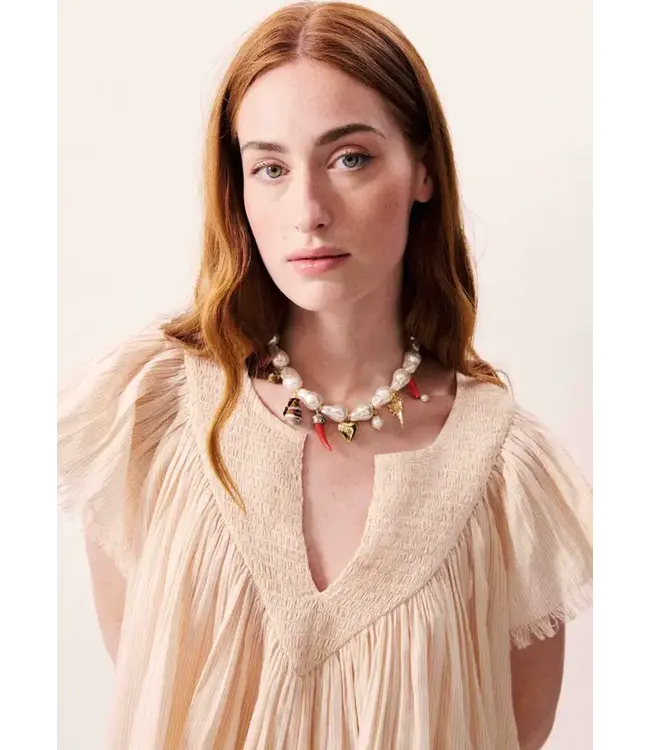 FRNCH Novaelle top rouge