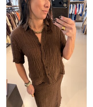 Masscob Makalu brunette blouse