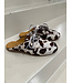 Posa Boat Loafer Mule Animal Cow