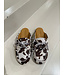 Posa Boat Loafer Mule Animal Cow