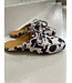Posa Boat Loafer Mule Animal Cow